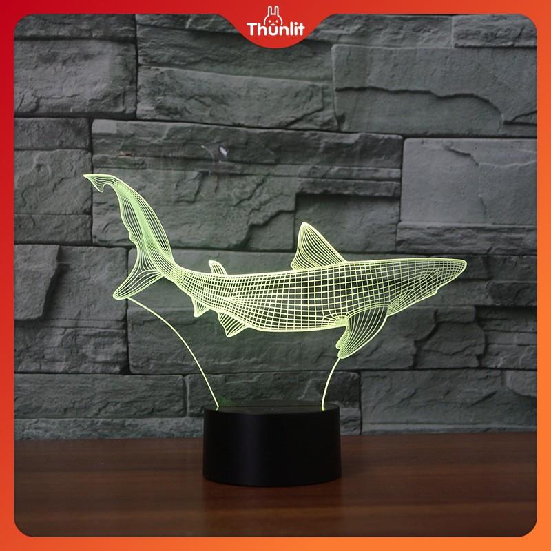 Thunlit Fish Night Light USB Plug-in Colorful Lights