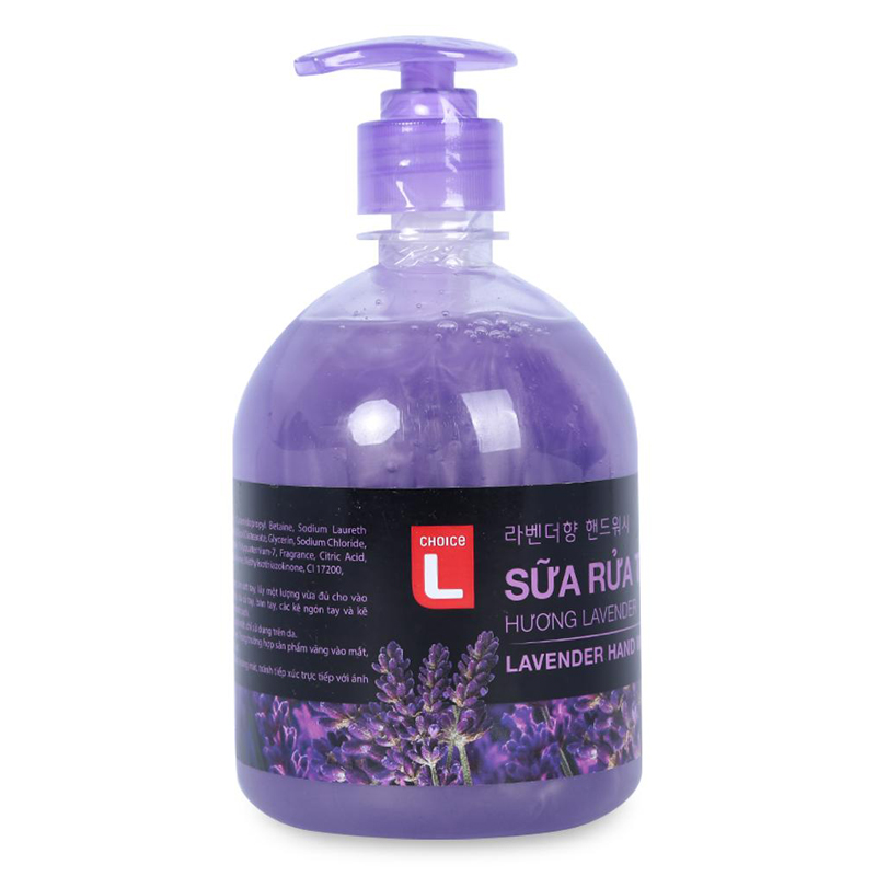 Sữa Rửa Tay Hương Lavender Choice L (CL) (500m)