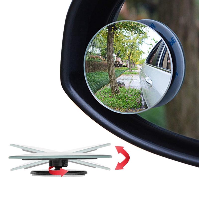 Kính Chiếu Hậu Hình Tròn 2 '' Xoay 360 Độ Cho Xe Hơi
