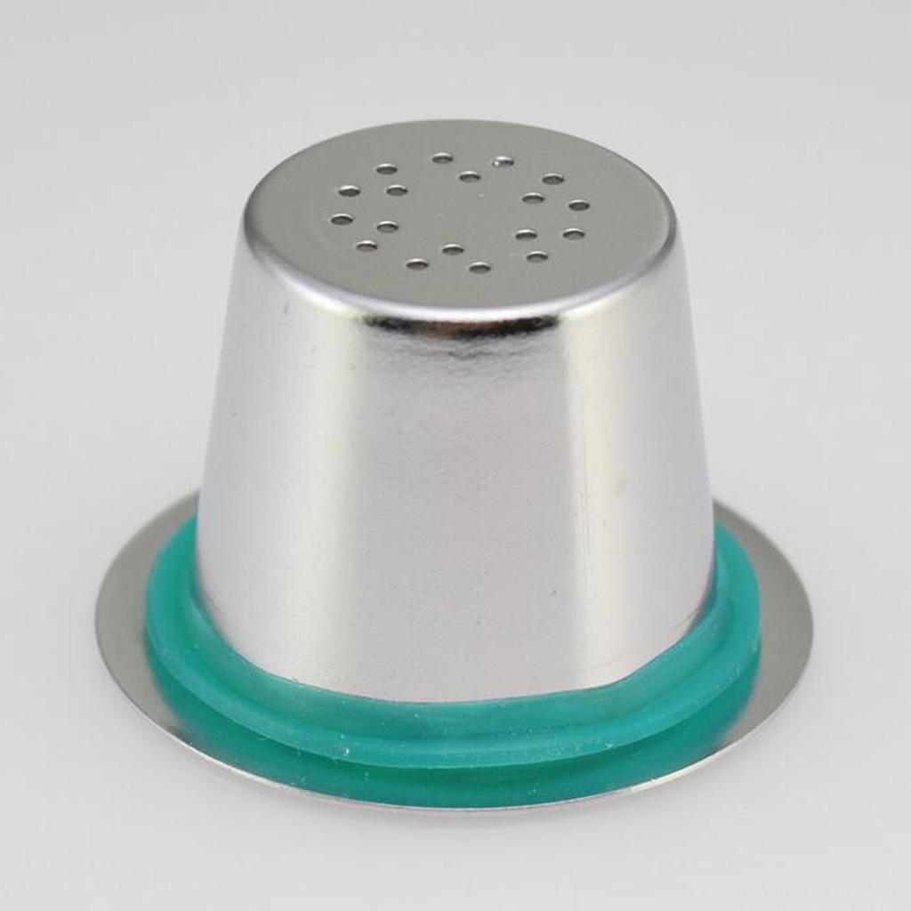 3Pcs Stainless Steel Refillable Reusable Coffee Capsules  Filter K-cup