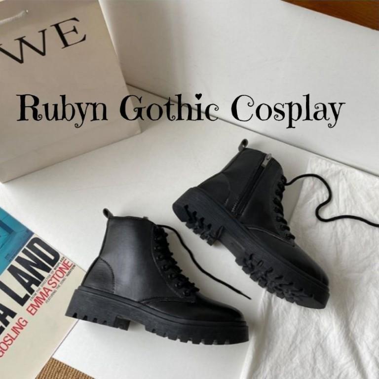 Giày Boots Chiến Binh Khóa Kéo Cá tính mẫu mới 2020 ( Size 35 - 40 ) DA LÌ