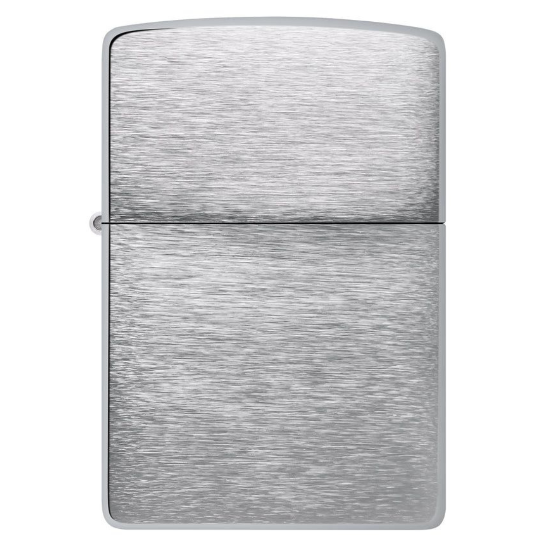 Bật Lửa Zippo Chính Hãng Mỹ Classic Brushed Chrome Bạc Chải Xước - Chống Gió, Kháng Trầy, Phong Cách Cổ Điển Từ 1933, Bảo Hành Trọn Đời