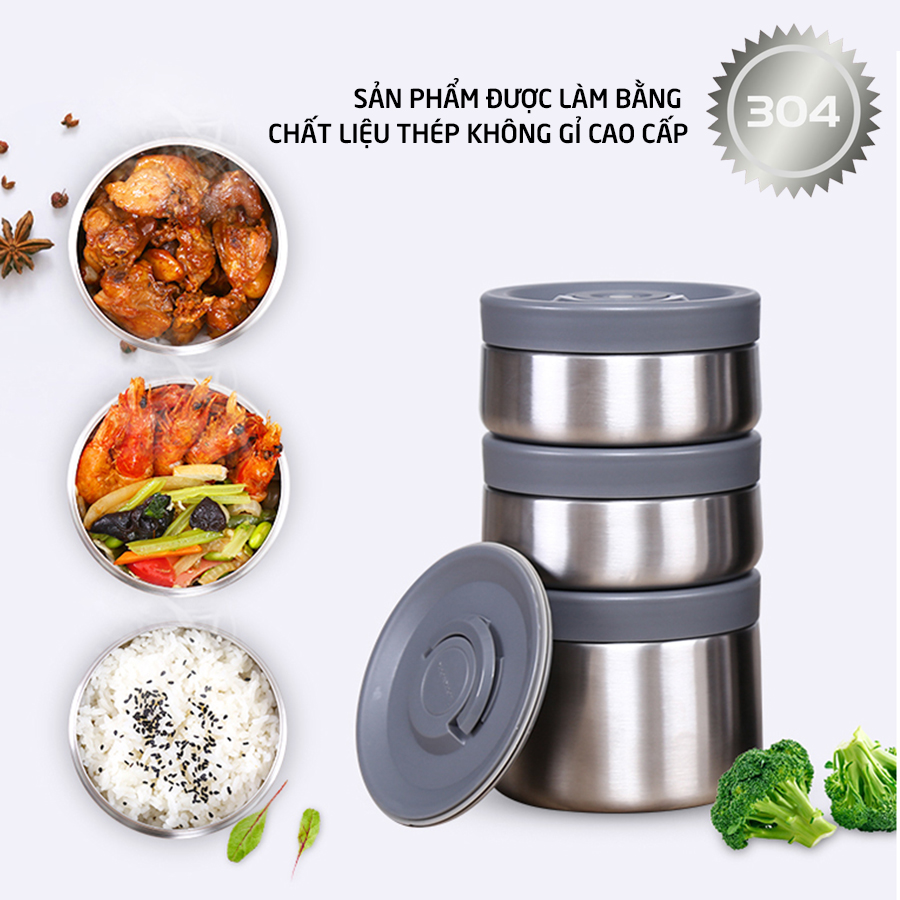 Bộ Hộp Cơm Giữ Nhiệt Lock&Lock Easy Carry 2L LHC8039 Có Túi