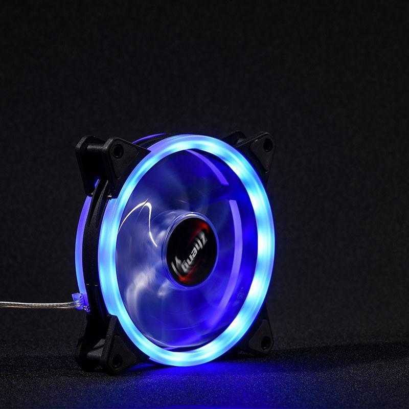 Quạt Tản Nhiệt Không Chổi Than Đèn LED RGB 12cm DC 12V Nhiều Màu Sắc Cho Vỏ Máy Tính