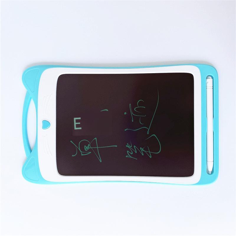 Ưu đãi đặc biệt chế biến bảng chữ viết tay LCD 9 inch tùy chỉnh Bảng chữ viết tay hoạt hình LCD làm nổi bật chữ viết tay thô bảng vẽ của trẻ em