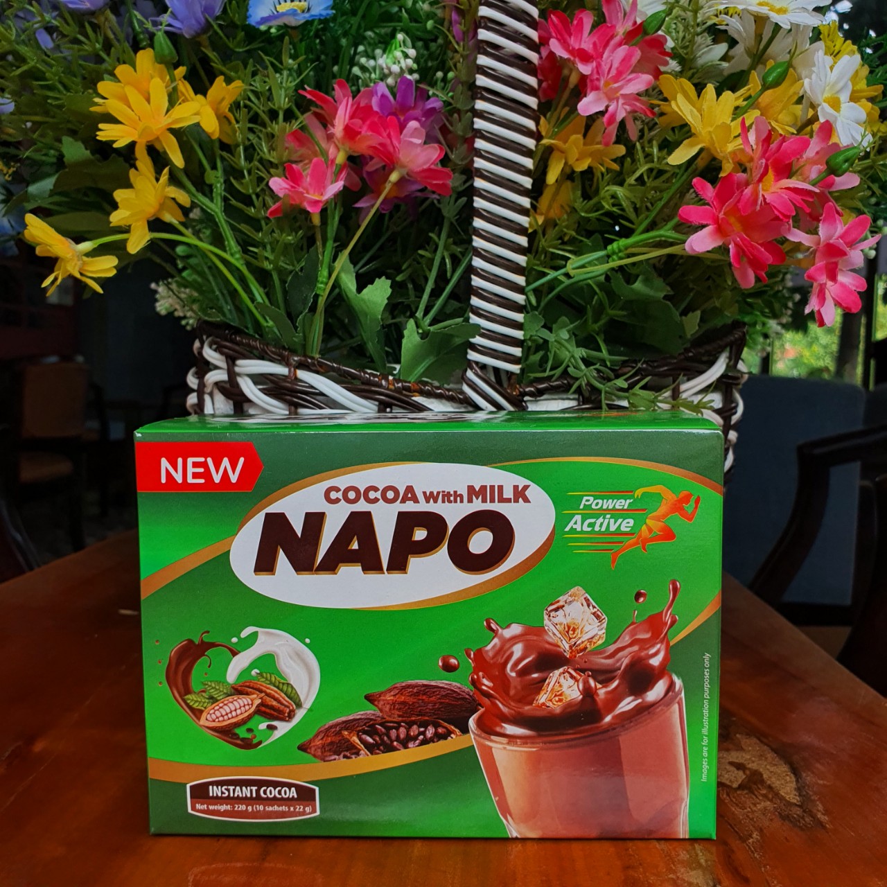 Cacao Hòa Tan Sữa Đá Napoli Coffee 22g/gói - Cung Cấp Năng Lượng Cho Buổi Sáng