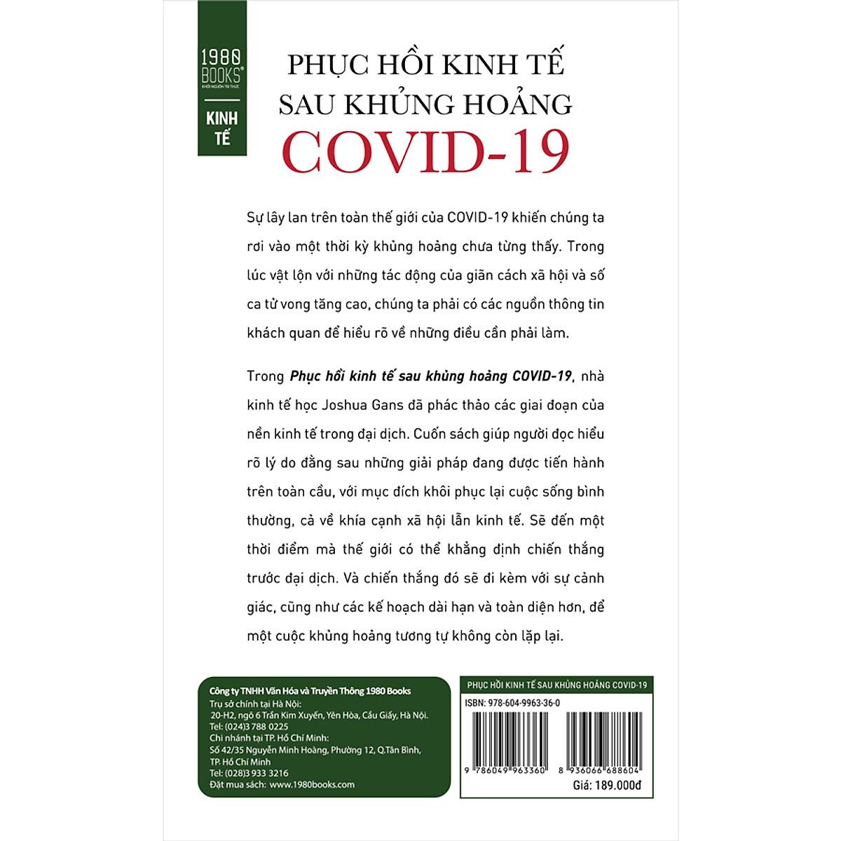 Phục Hồi Kinh Tế Sau Khủng Hoảng Covid - 19 - Bản Quyền
