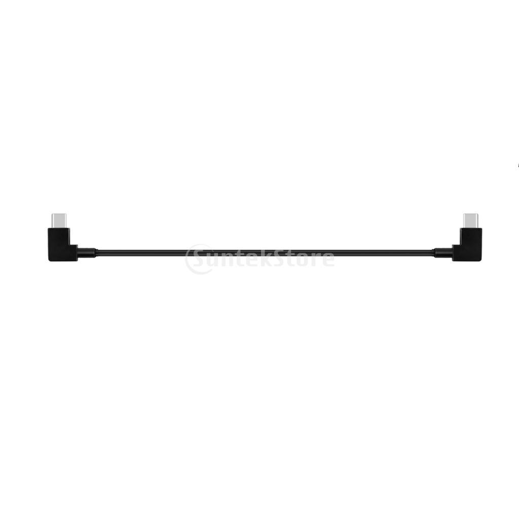 Right Angle Type C to Converter Cable Data Sync Cord