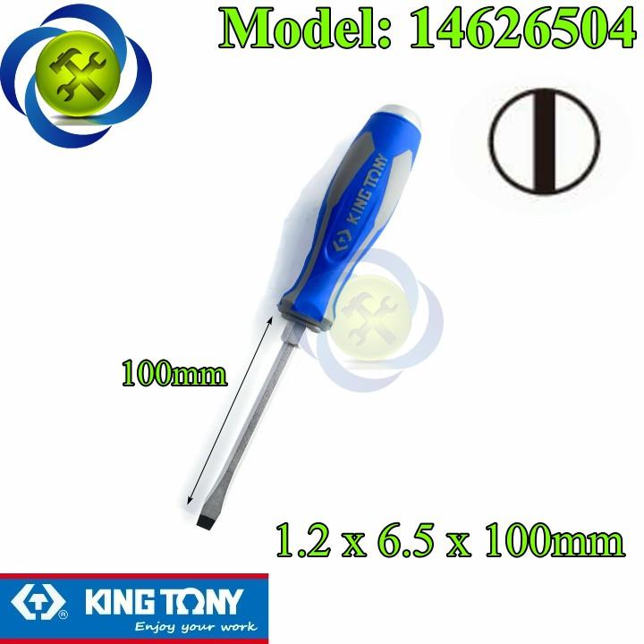 Vít đóng dẹp Kingtony 14626504 1.2 x 6.5 x 100mm cán cao su