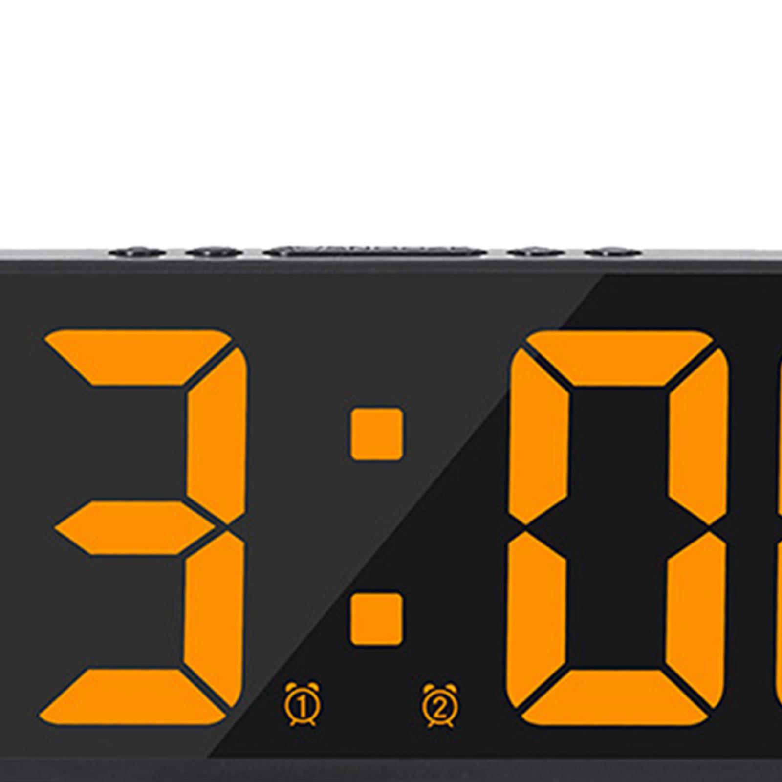Digital Electronic Snooze USB Large Display Dimmer Calendar