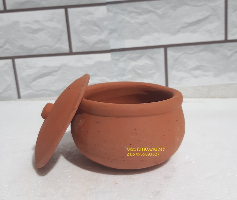 Niêu nồi đất kho cá nấu cơm nhí R10 cm