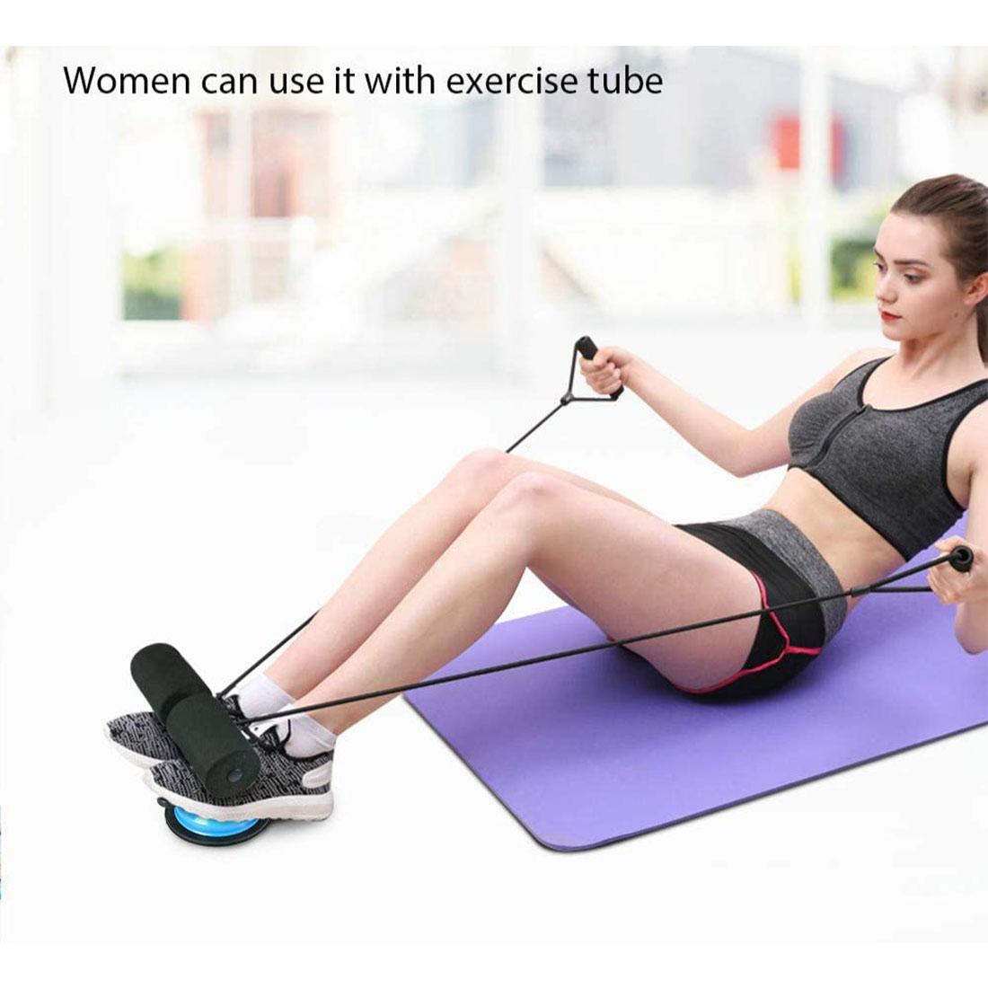Sit Up Bar Pull Rope Resistance Bands Abdominal Exercise Assistant Set Workout Home Gym Trainer Fitness Machine Equipment