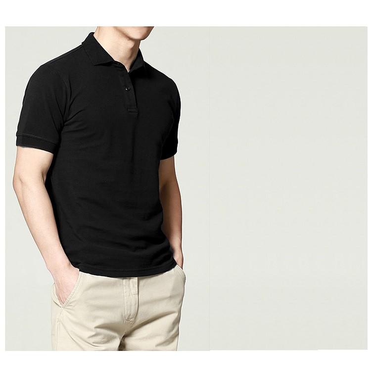 Áo thun Polo trơn nam có cổ Phúc An 2033 có size lớn