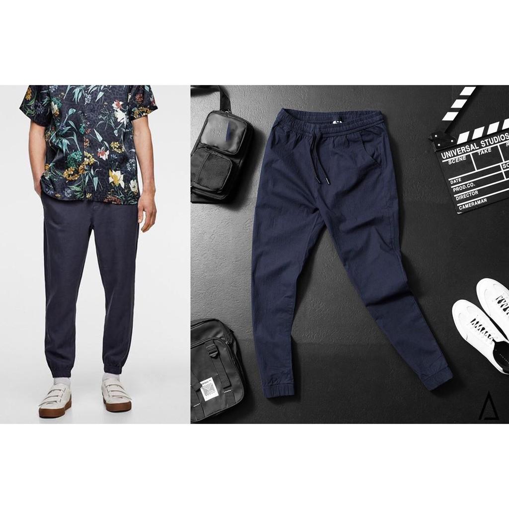 Quần Jogger Đũi Nam Đẹp Dây Rút Tiện Dụng Form Cực Đẹp QD44
