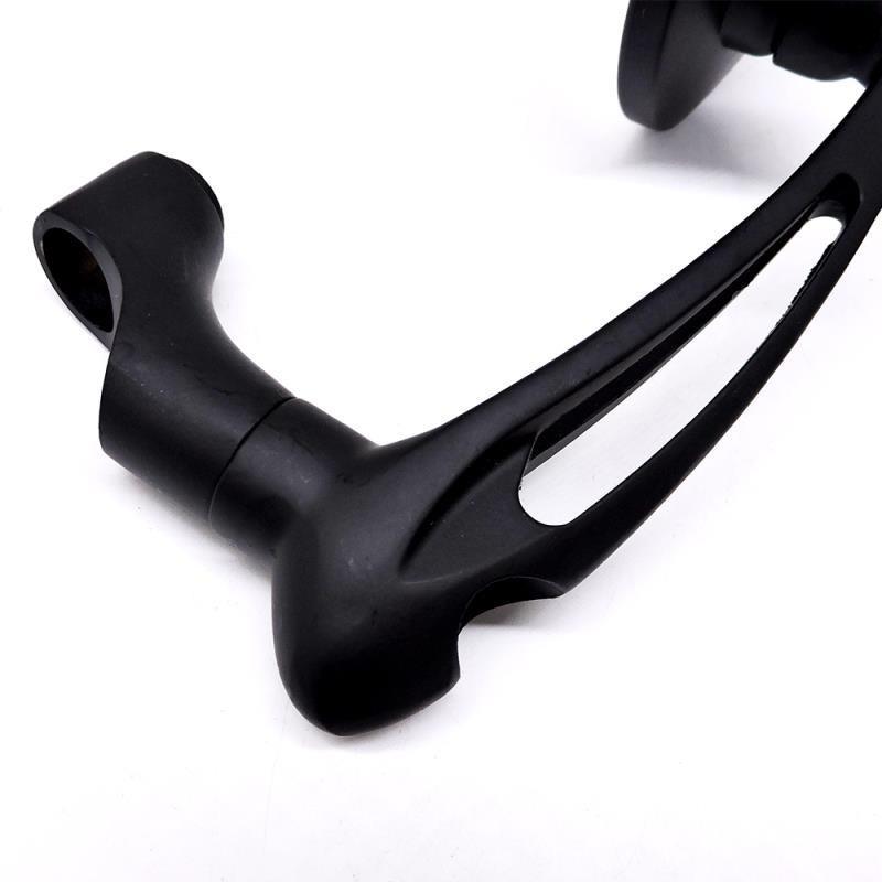 Gương Chiếu Hậu Hình Tròn Màu Đen / Chrome Thông Dụng Cho Xe Máy / Xe Đạp / Scooter 10mm