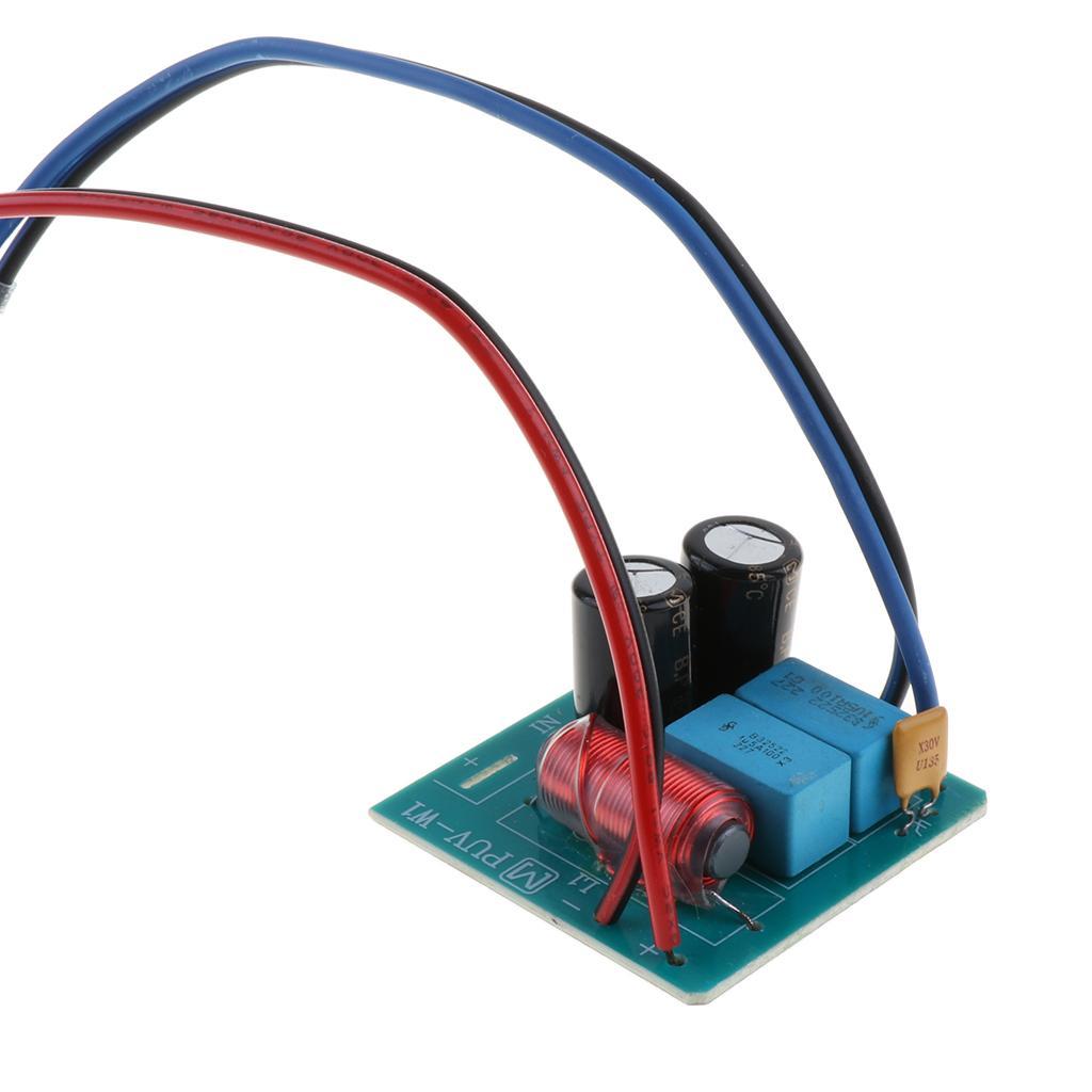 2x2 Way Audio Speaker Frequency Divider Module Treble Bass