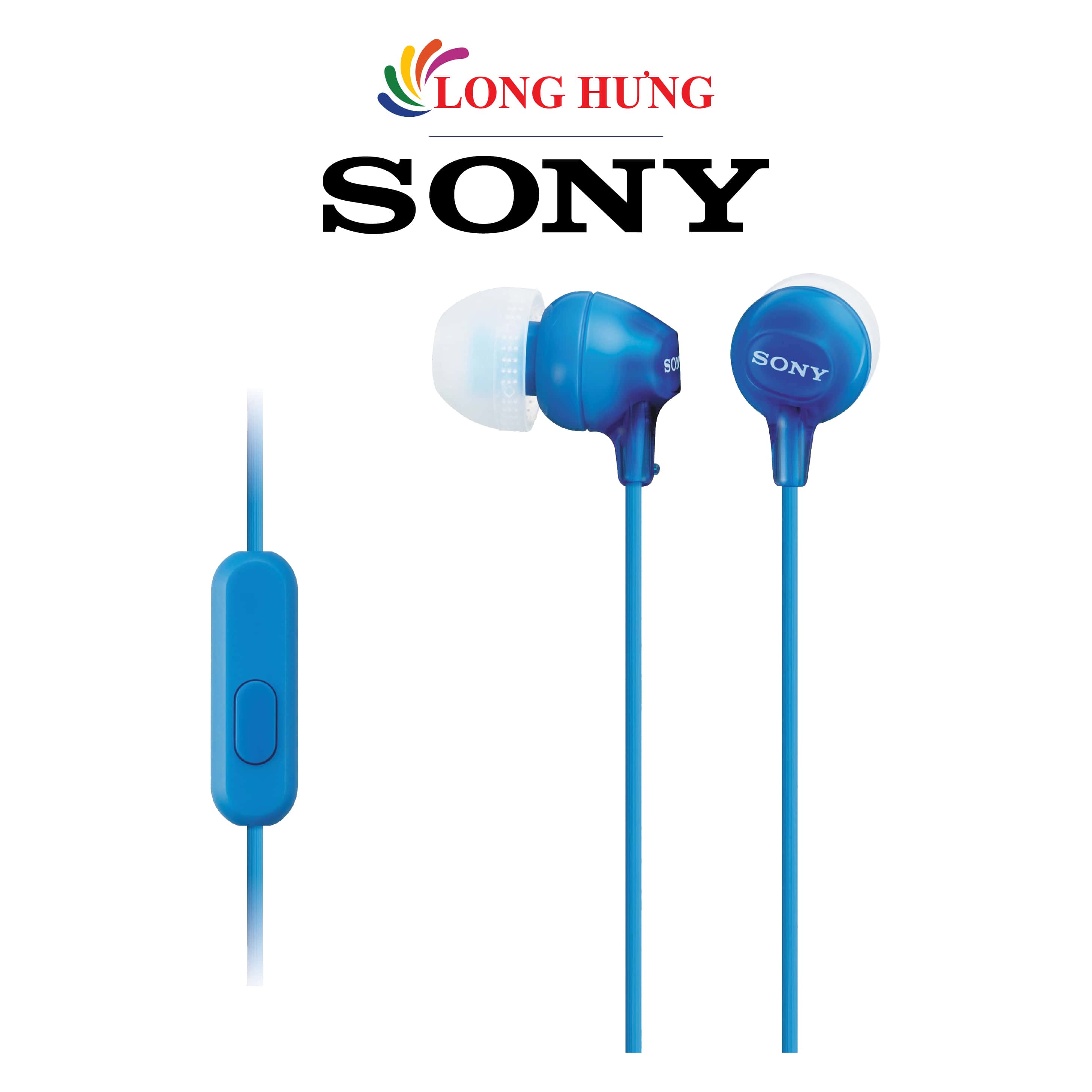 Tai nghe có dây Sony MDR-EX15AP - Hàng chính hãng