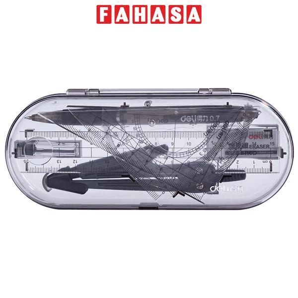 Bộ Compa 8 Món - Bút Chì Kim - Deli 9591