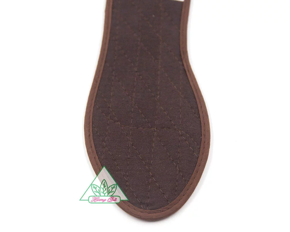 Lót giày thun cotton Hương quế CI-10 làm từ vải cotton - bột quế giúp hút ẩm - khử mùi - phòng cảm cúm và cải thiện sức khoẻ