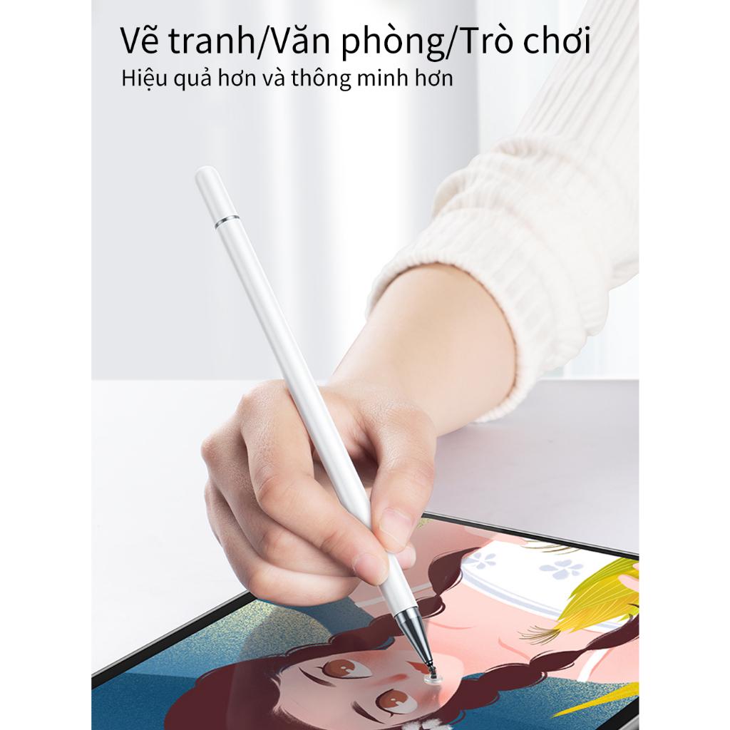 [HÀNG CHÍNH HÃNG GOOJODOQ] CD3217 - Bút cảm ứng Đa Năng Stylus Pencil phổ quát 2 in 1 dành  cho Android/Ipad/HUAWEI/Xiaomi pad Tương thích hầu hết các thiết bị