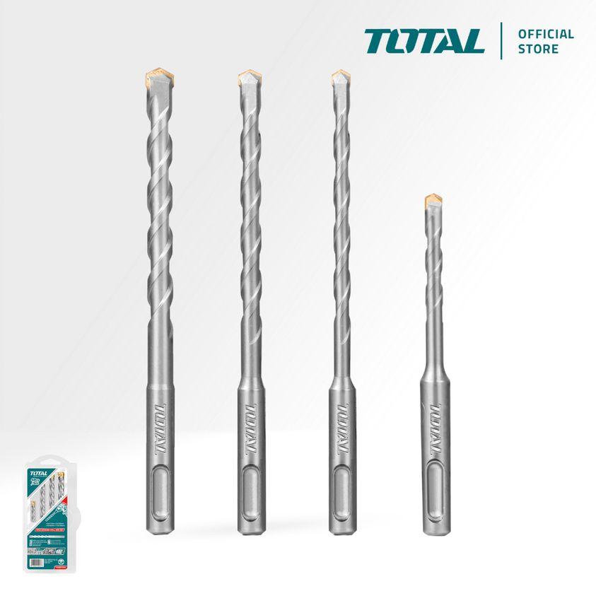 BỘ MŨI KHOAN BÊ TÔNG 4 CHI TIẾT 6-10MM TOTAL TACSD1945