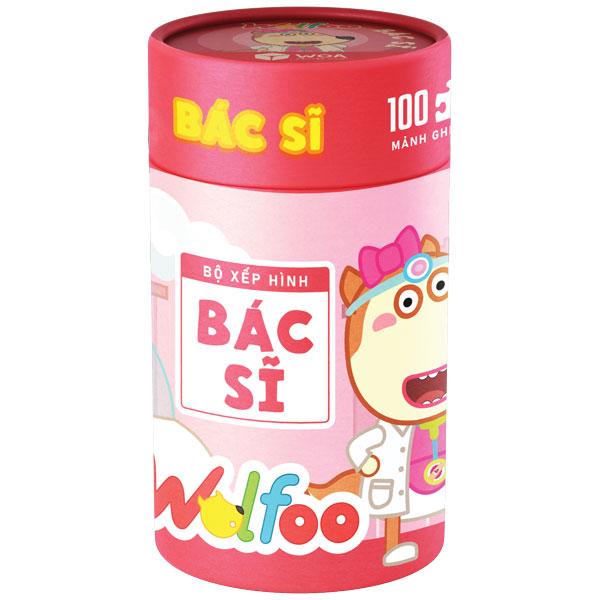Bộ Đồ Chơi Ghép Hình Gỗ Wolfoo - Bác Sĩ