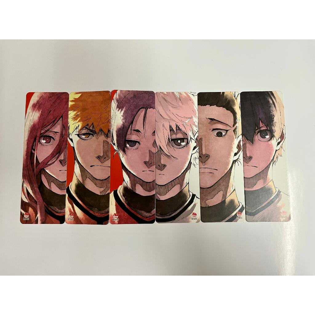 Set 6 Bookmark BlueLock - Fes AniAni #3 - NXB Kim Đồng - Blue Lock