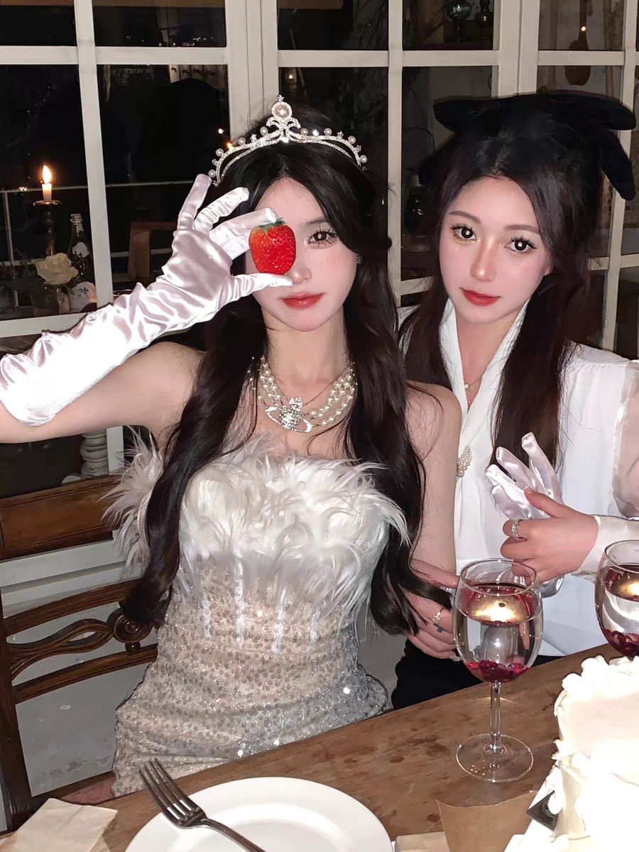 Vương miện công chúa đáng iu, phụ kện cài đầu đi tiệc, băng đô cô dâu