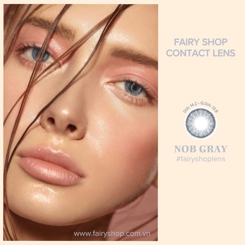 Kính Áp Tròng NOB GRAY 14.2mm - FAIRY SHOP CONTACT LENS độ 0 đến 7