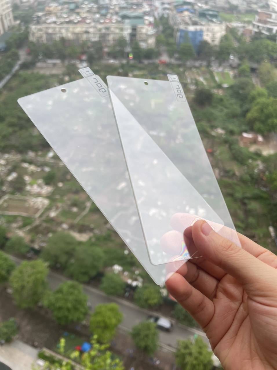 Bộ 2 Kính cường lực GOR cho Google Pixel 7A trong suốt 2.5D Hàng nhập khẩu