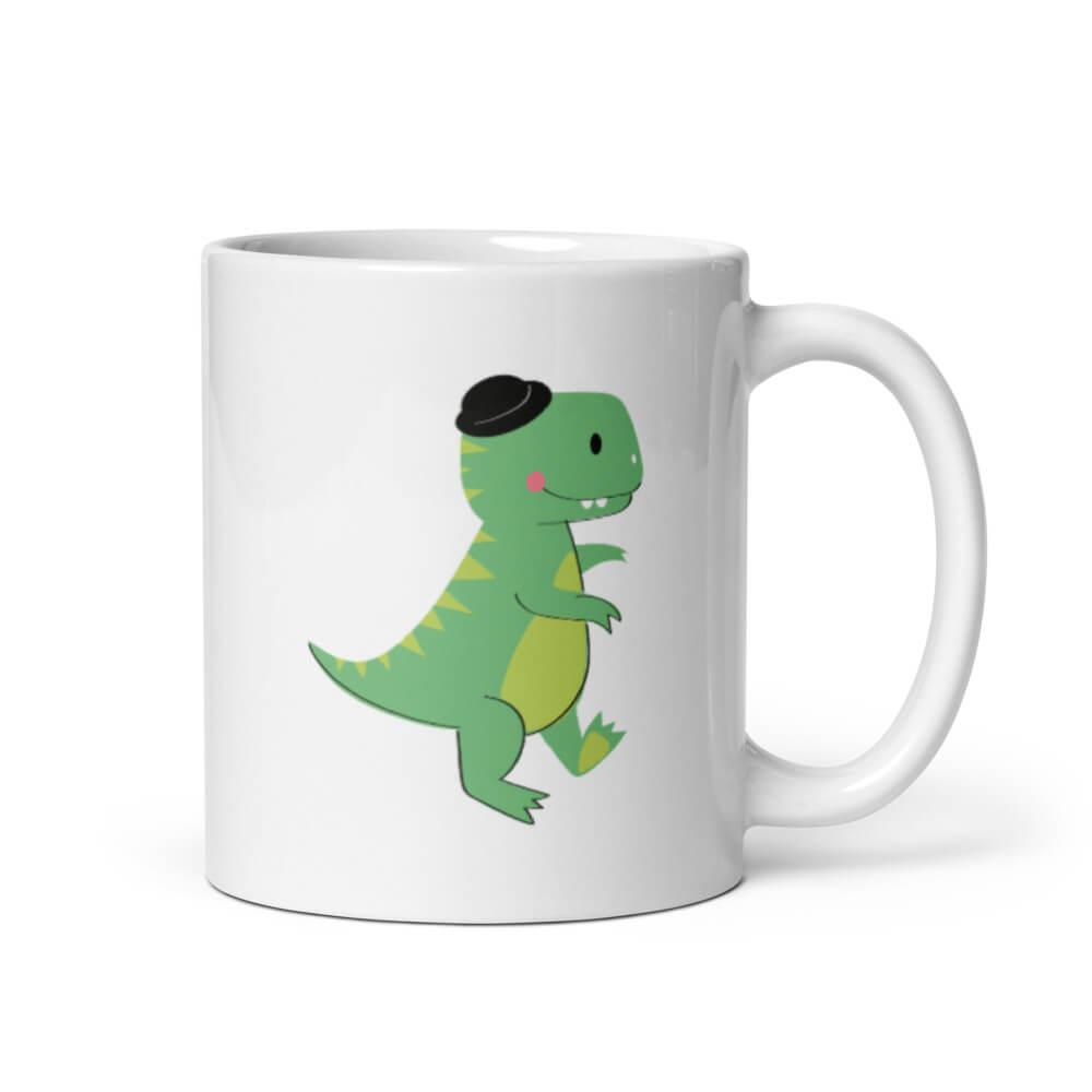 Cốc sứ hình khủng long T-Rex dễ thương