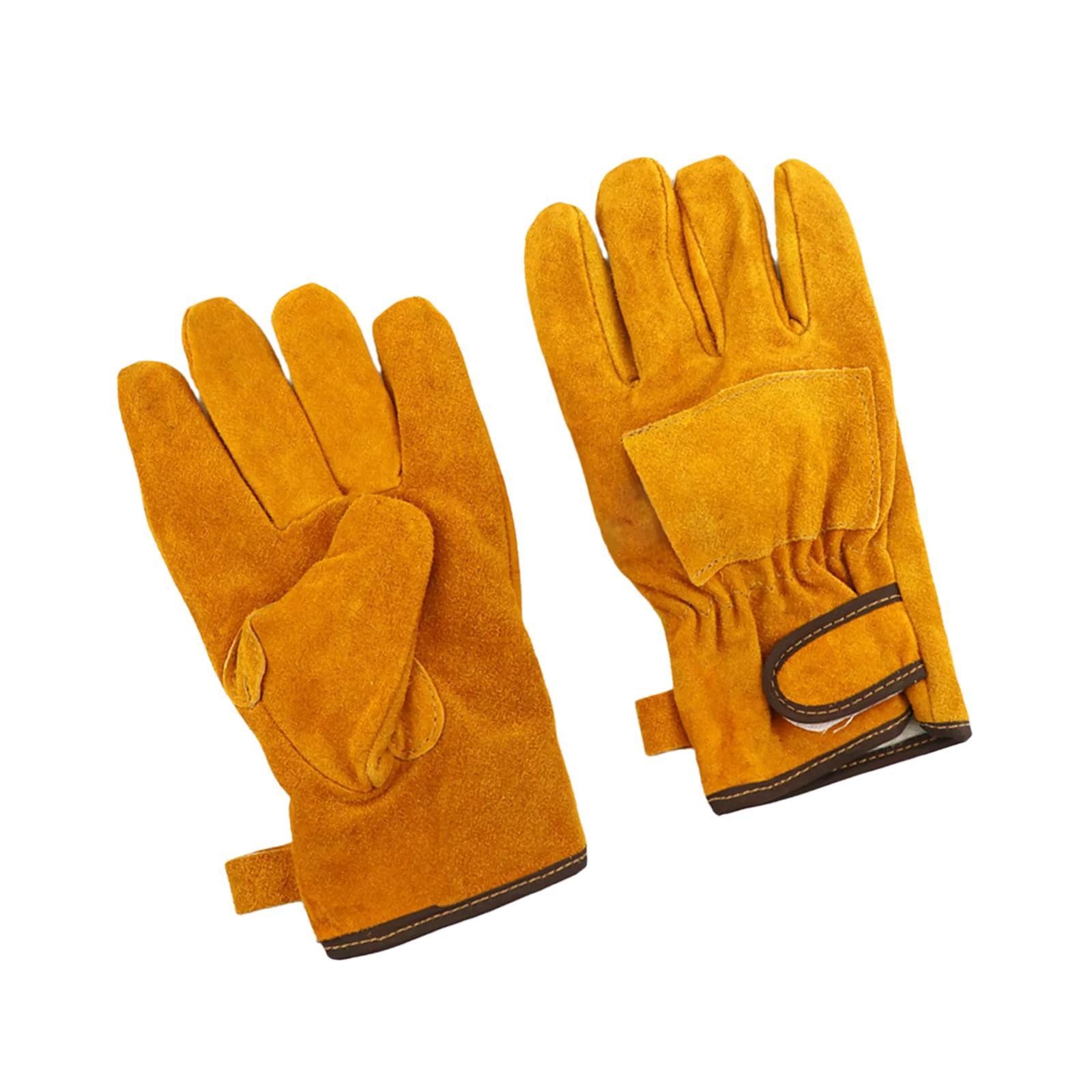 Heat Resistant Gloves Oven BBQ Mitts for Cooking Camping