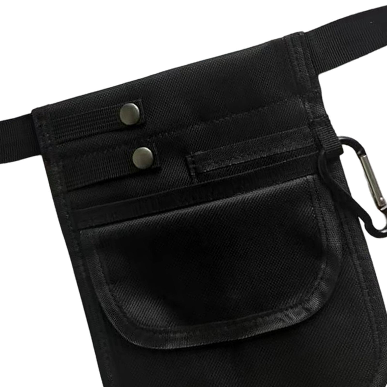 Nurse Fanny Pack Organizer Pouch Holder Utility Hip Bag Black