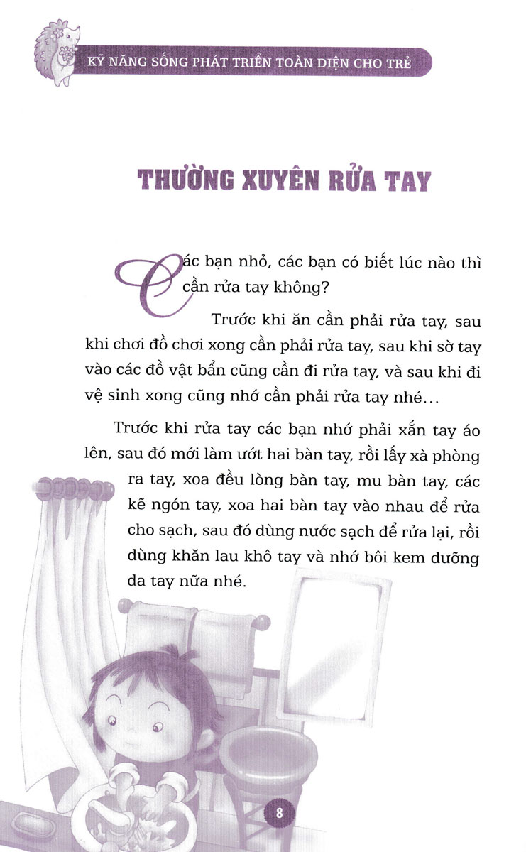 Kỹ Năng Sống Phát Triển Toàn Diện Cho Trẻ - Thói Quen Tốt (Sbooks)