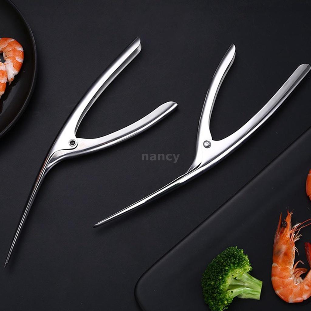 Dụng Cụ Bóc Vỏ Tôm Bằng Thép Không Gỉ