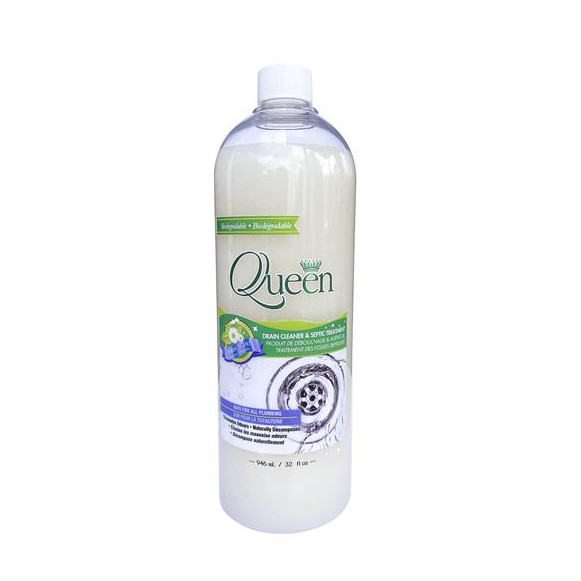 Dung Dịch Thông Cống và Khử Mùi Bồn Cầu QUEEN Hương Thảo Mộc (946ml)