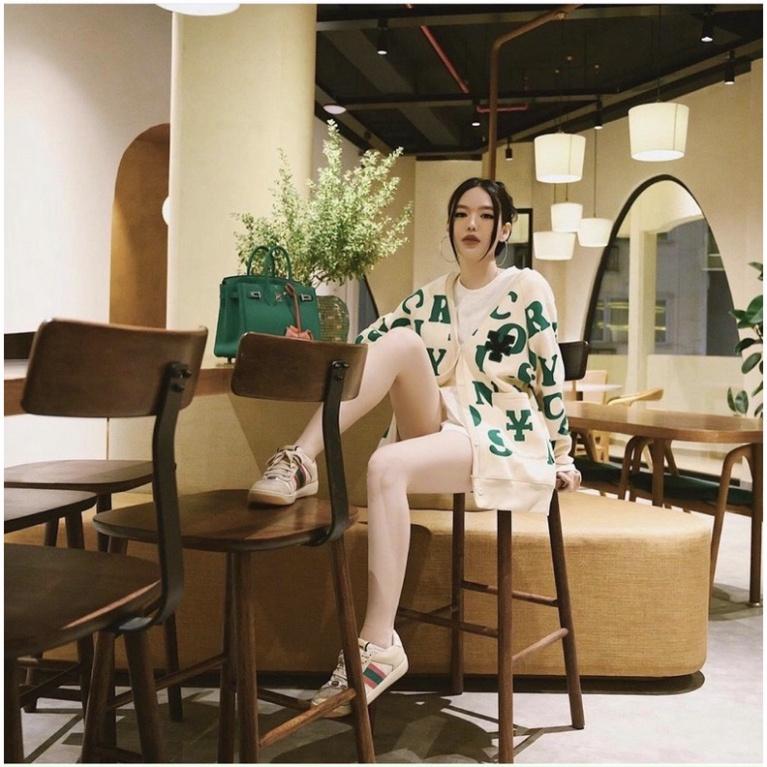 Áo Khoác Nỉ Bông Cardigan IN Chữ Nam, Nữ Unisex-CDGINCHU