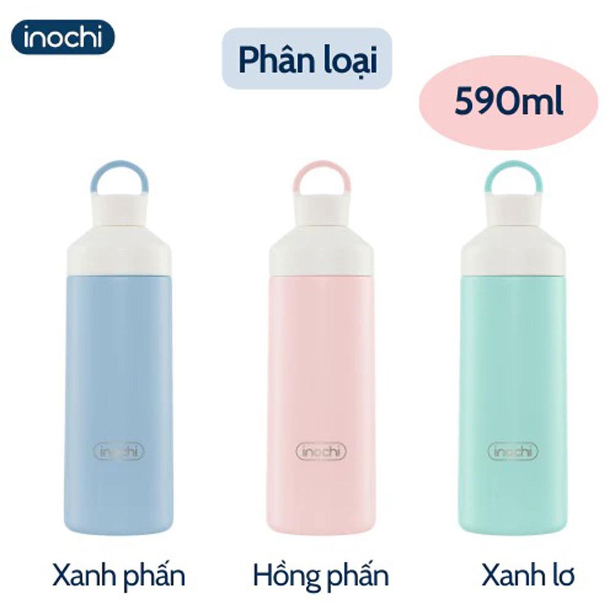 Bình Giữ Nhiệt Fuji Joy 590 ml - Inochi HNK.BFJO.0590 - Màu Xanh Mint, Hồng, Xanh Biển