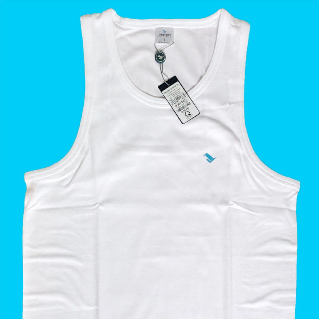 Áo thun ba lỗ nam Việt Tiến tanktop chất liệu 100% cotton mềm mịn thoáng mát đẹp cao cấp - Áo thun ba lỗ Việt Tiến - Trắng