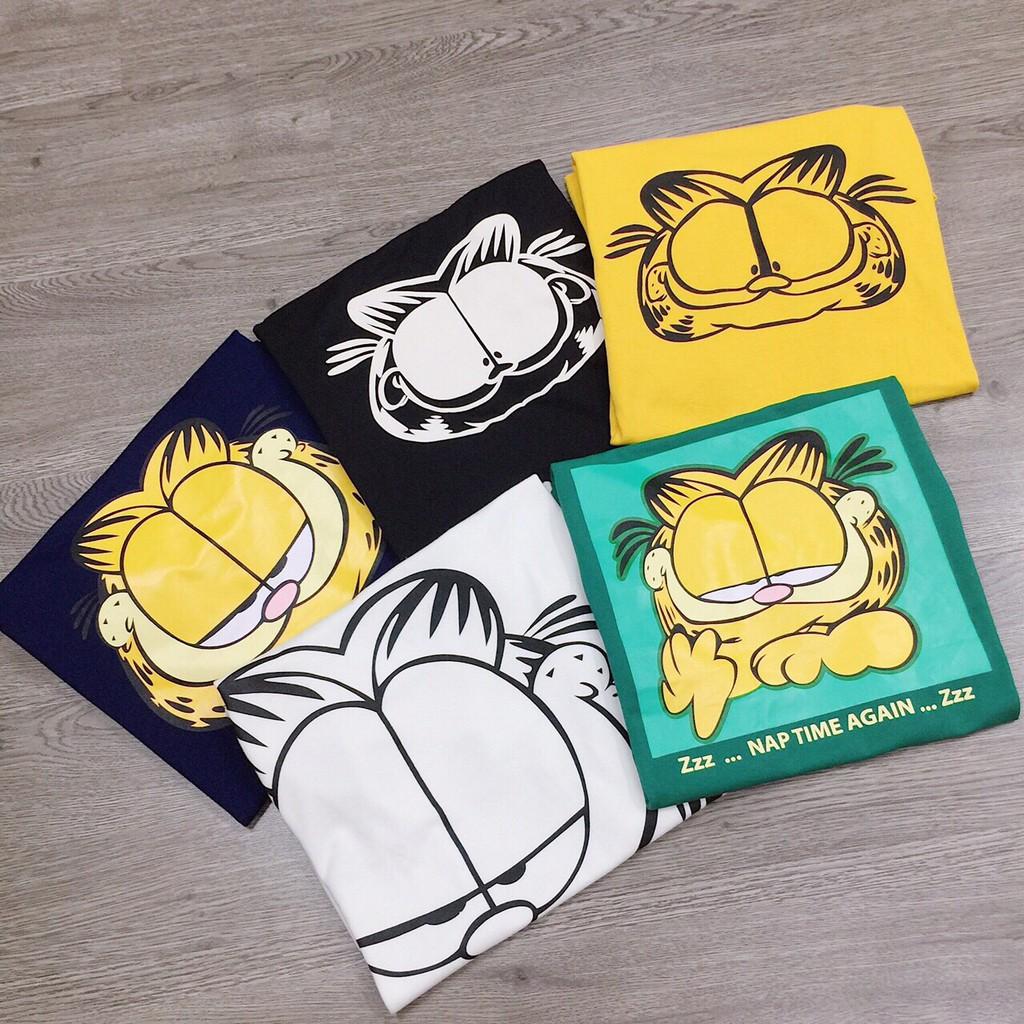 ÁO THUN IN MÈO GARFIELD