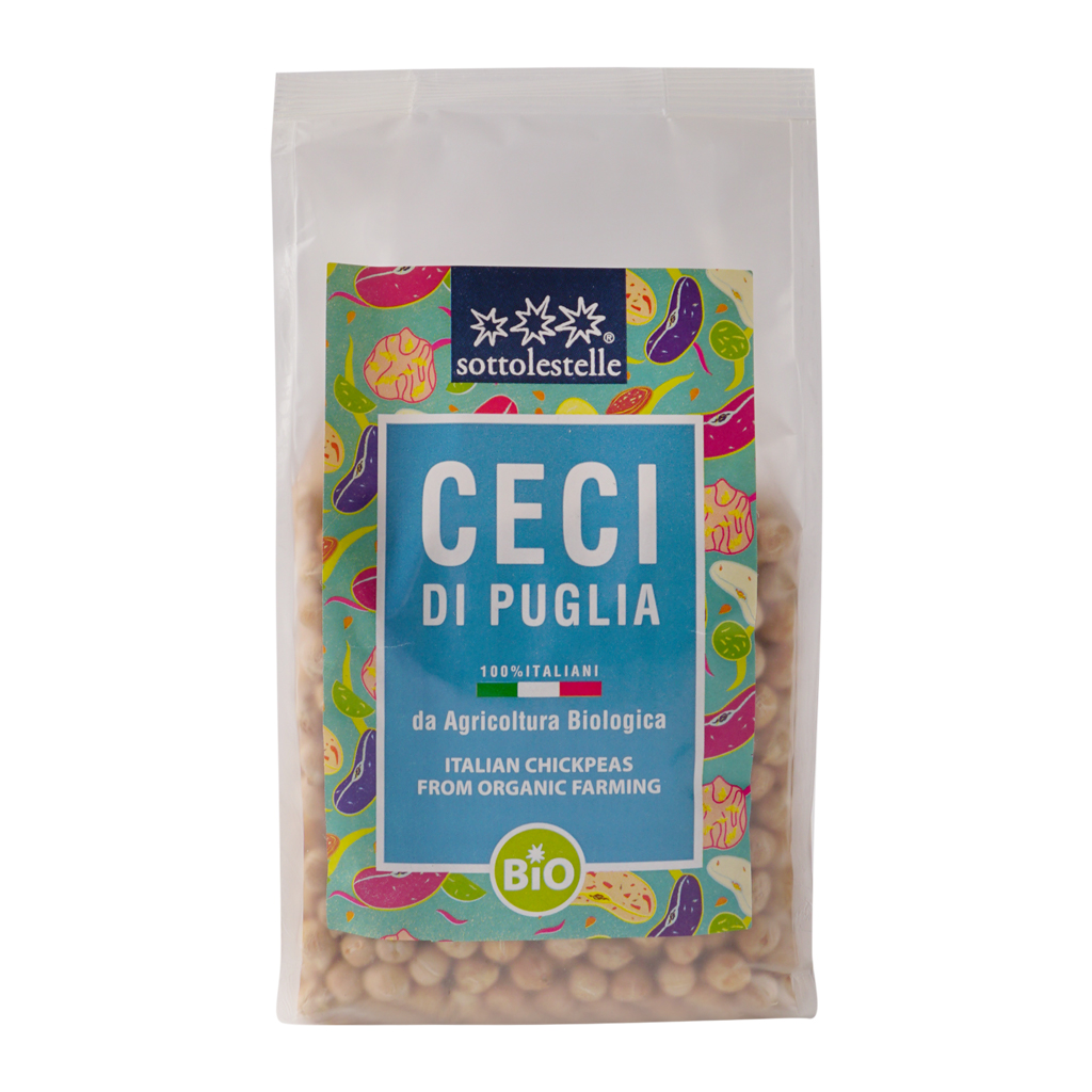 Đậu gà hữu cơ Sottolestelle 400g Organic Chickpea