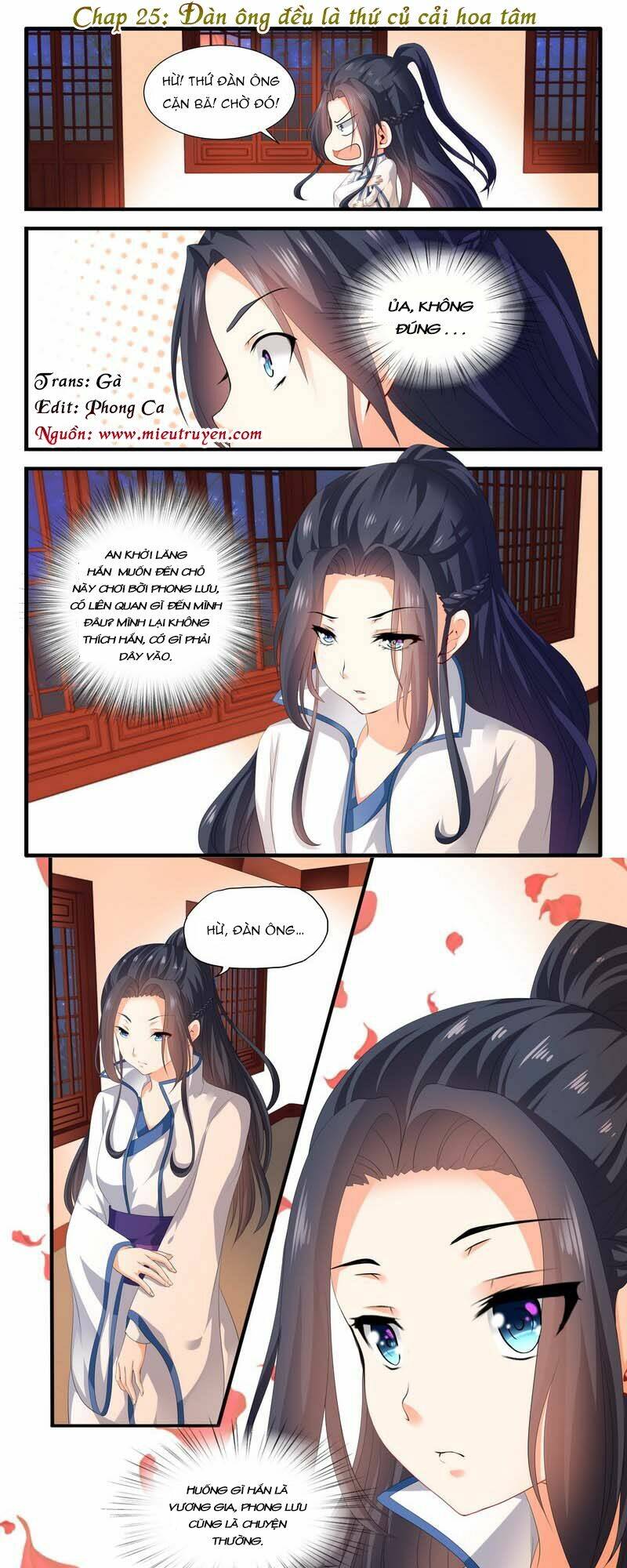 y nữ khuynh thành - thịnh sủng vương phi chapter 25 1