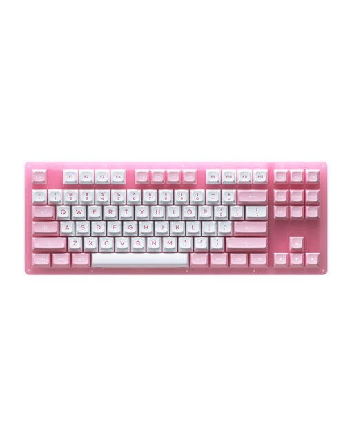 Bàn phím cơ AKKO ACR87 Pink - Hàng Chính Hãng