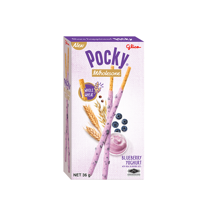 Que Pocky Ngon Khỏe Đẹp Vị Sữa Chua Việt Quất - 1 hộp