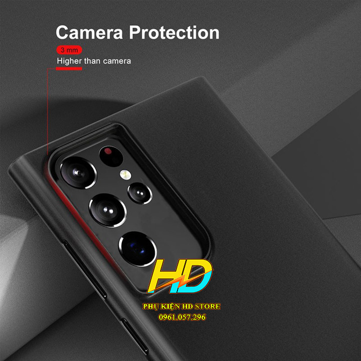 Ốp Lưng Lụa Siêu Mỏng Dành Cho Samsung Galaxy S22 Ultra Chính Hãng Memumi Bảo Vệ Camera - Hàng Chính Hãng