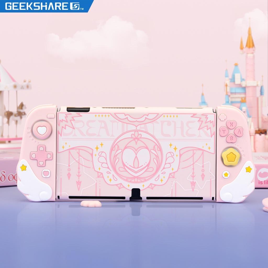 Ốp Bảo Vệ Máy Chơi Game Nintendo Switch Bằng Silicone Hình Đôi Cánh