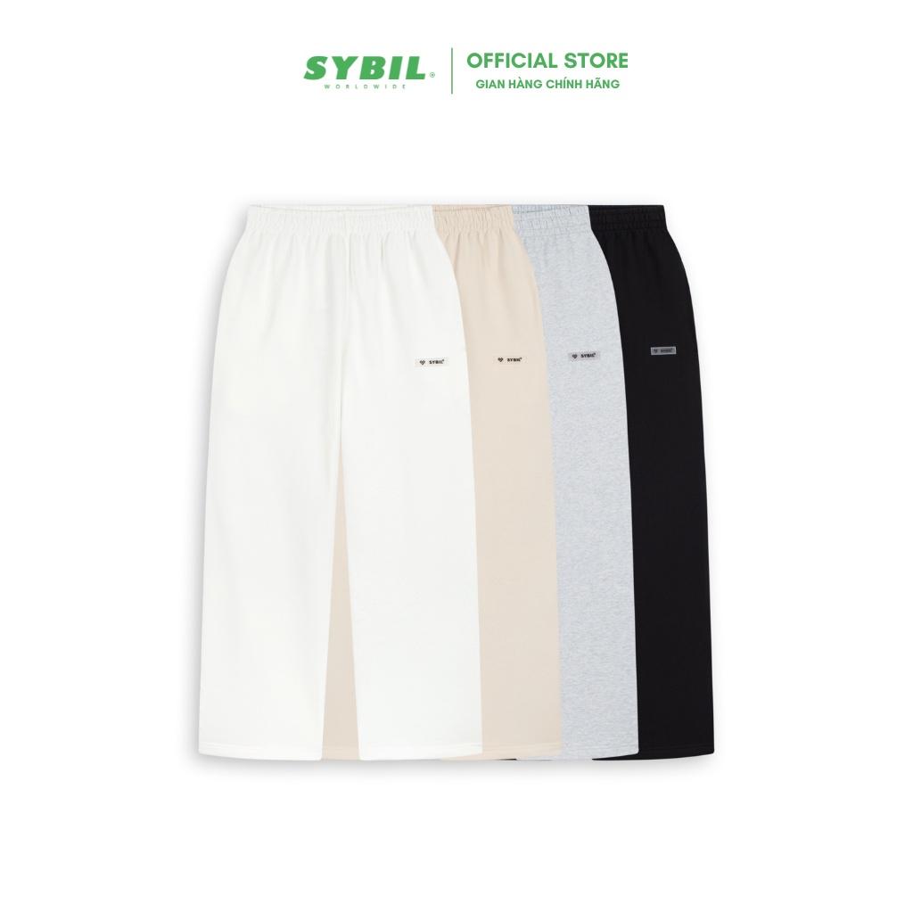 SYBIL BASIC TRACK PANTS - Quần Nỉ Da Cá dáng suông 100% Cotton Dày Dặn Form Unisex