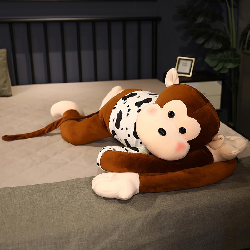 80Cm/160Cm Lớn Khỉ Sang Trọng Đồ Chơi Gối Kawaii Thú Nhồi Bông Đồ Chơi Động Vật Đồ Chơi Cho Trẻ Em Trai/Trẻ Em/Đồ Chơi Trẻ Em Dễ Thương Cô Gái Món Quà