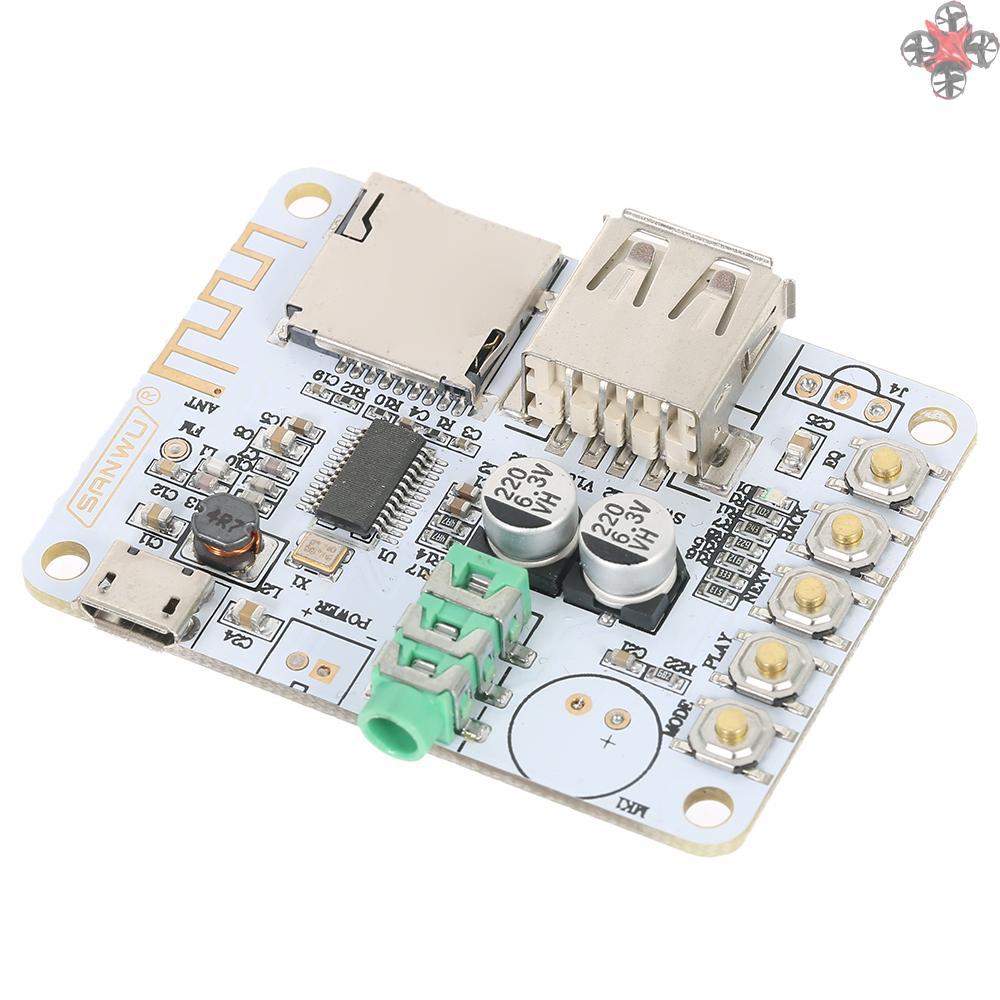 Mô Đun Thu Phát Bluetooth 2.1 Usb Dc 5v Có Khe Cắm Thẻ Tf