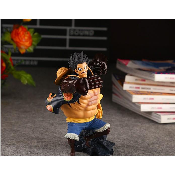 Mô Hình Figure One Piece Nhân Vật Luffy Gear 4 15Cm